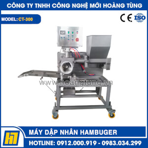 Máy Dập Nhân Hamburger Tự Động